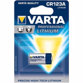 CR123A Varta 3v Lithium fotobatteri